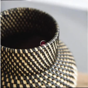 Rattan Vase