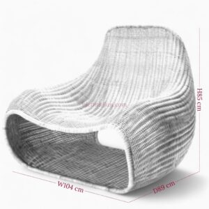 Rattan Chair in Natural