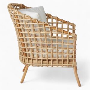 Modern Wicker Lounge Chair