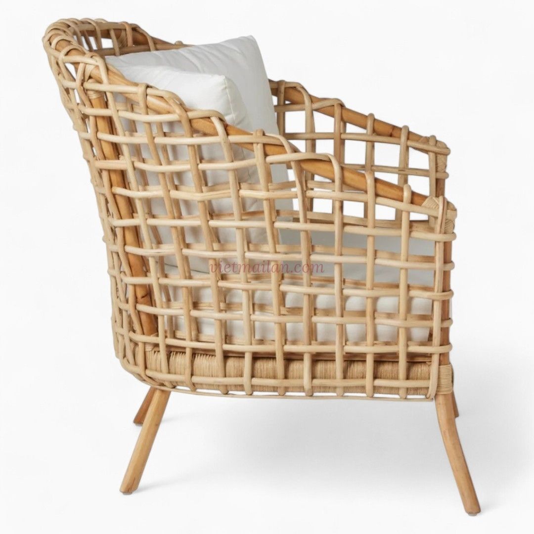 Modern Wicker Lounge Chair