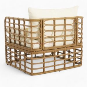 Modern Rattan Lounge Chair
