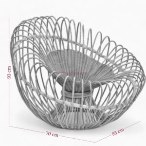 Modern Rattan Lounge Chair