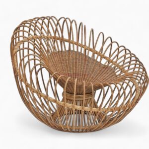 Modern Rattan Lounge Chair