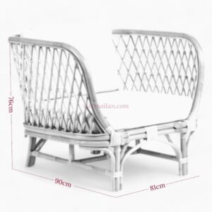 Wicker Rattan Arm Chair