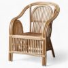 Natural Rattan Arm Chair