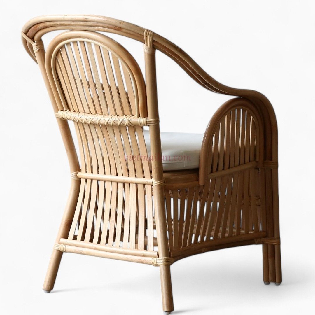 Natural Rattan Arm Chair