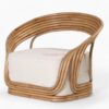 Wicker Rattan Chair in Natural