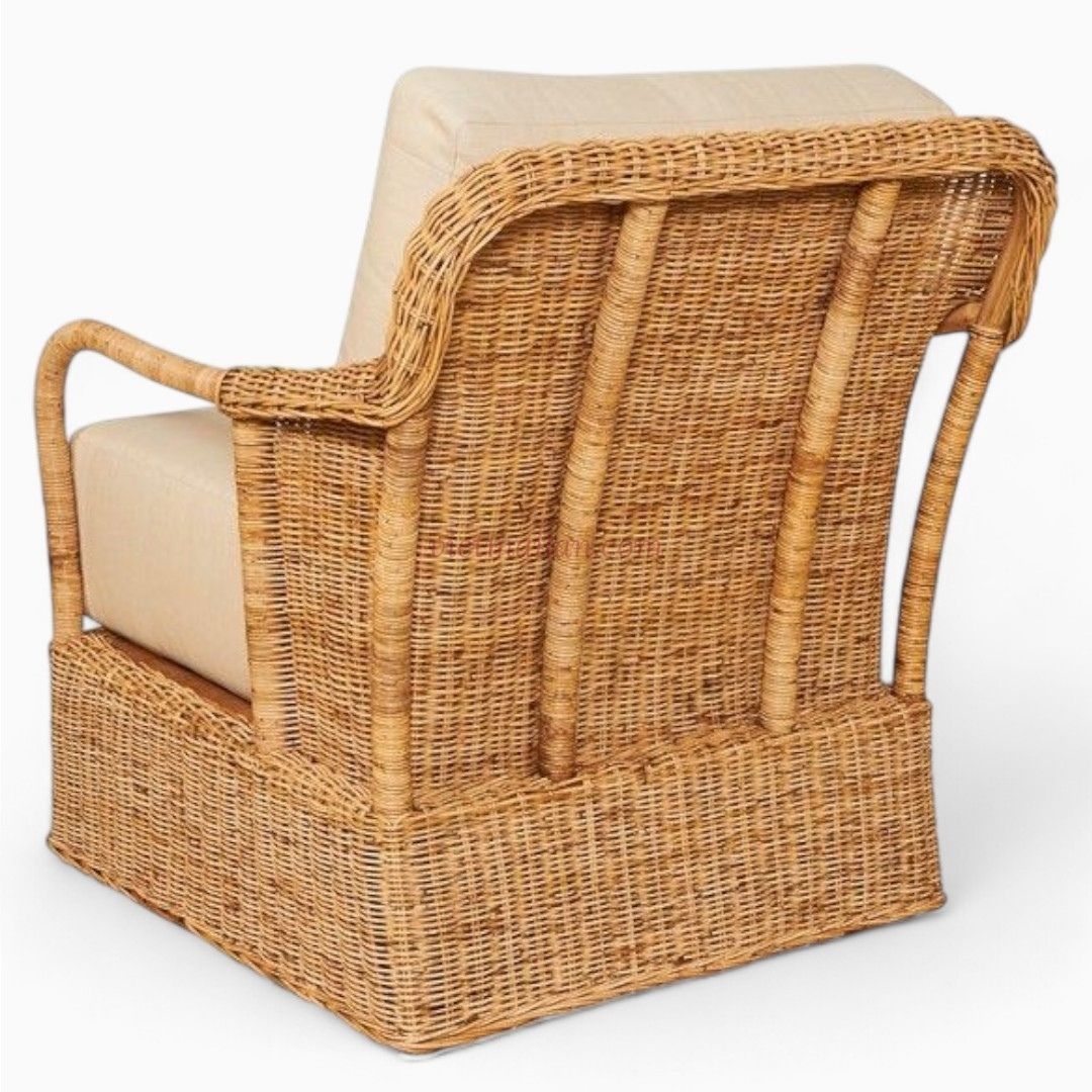 Handmade Rattan Lounge Chair