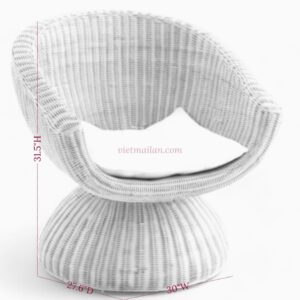 Luxury Rattan Lounge Chair