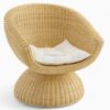 Luxury Rattan Lounge Chair
