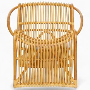 Luxury Rattan Lounge Chair in Natural