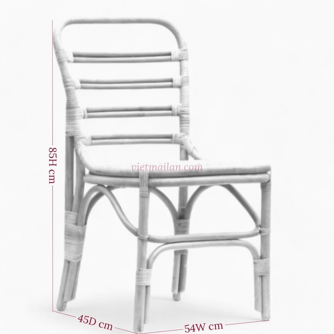 Natural Rattan Dining Chair