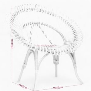 Natural Wicker Lounge Chair