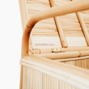 Handwoven Rattan Storage Trunk