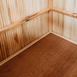 Handwoven Rattan Storage Trunk