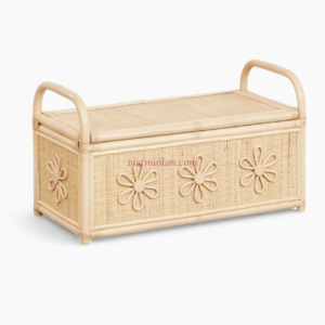 Large Rattan Chest Baskets (VMLKB-039)