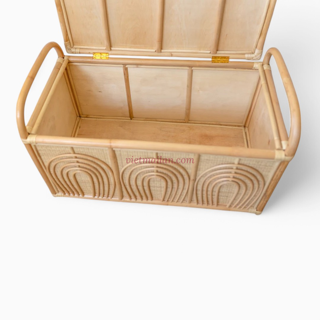 Multi-Purpose Rattan Storage Organizer