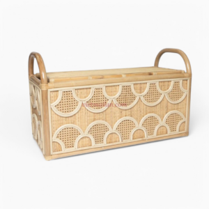 Vintage Rattan Chest Baskets (VMLKB-037)