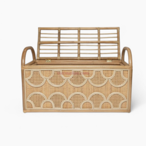 Vintage Rattan Chest Baskets (VMLKB-037)