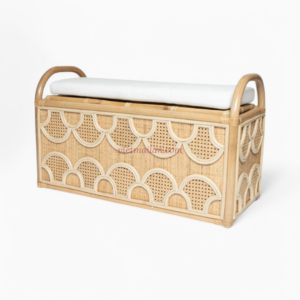 Vintage Rattan Chest Baskets (VMLKB-037)