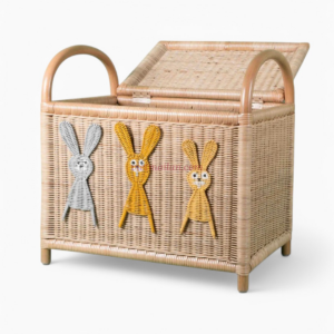 Vintage Rattan Trunk (VMLKB-033)