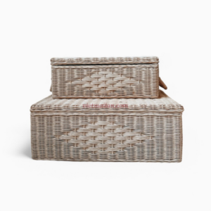 Elegant Wicker Rattan Trunk