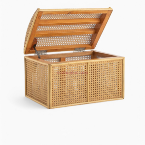 Handwoven Rattan Trunk for Kids