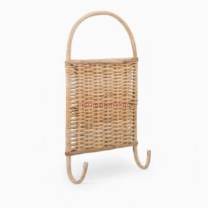 Boho Rattan Wall Hook for Hanging