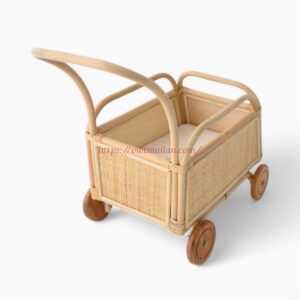 Boho Rattan Stroller