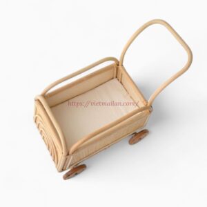 Boho Rattan Stroller