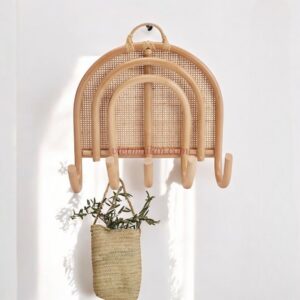 Boho Rattan Wall Hook (VMLFSR-021)