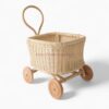 Classic Rattan Stroller for Kids