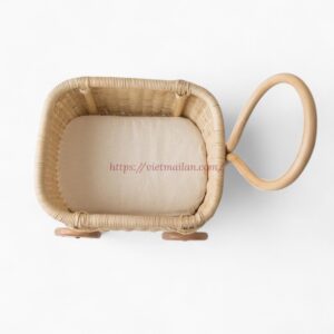 Classic Rattan Stroller for Kids