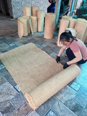 Attention to detail – the beauty of rattan lies in the precision and care behind every strand