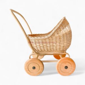 Eco-Friendly Rattan Kids Stroller