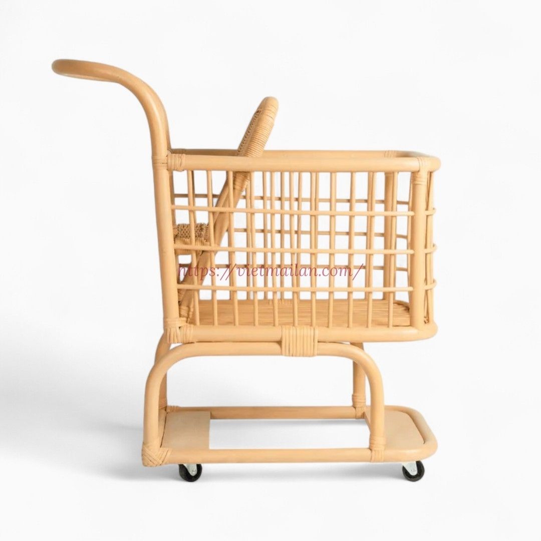 Kids Play Rattan Stroller