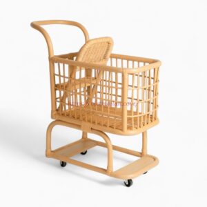 Kids Play Rattan Stroller