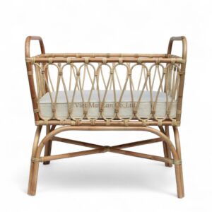 Artisanal Rattan Crib