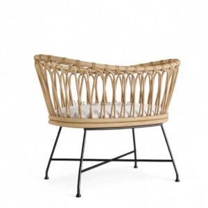 Baby Rattan Crib