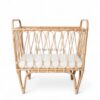 Compact Baby Rattan Crib