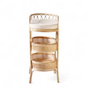 Durable Rattan Changing Table