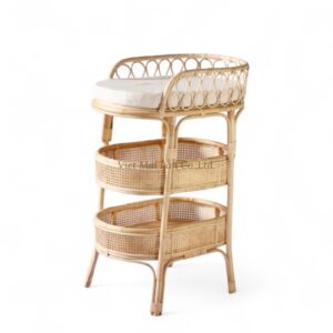 Durable Rattan Changing Table