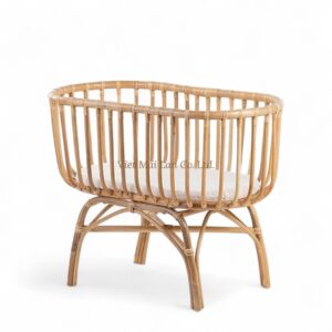 Durable Rattan Crib