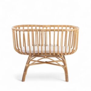 Durable Rattan Crib