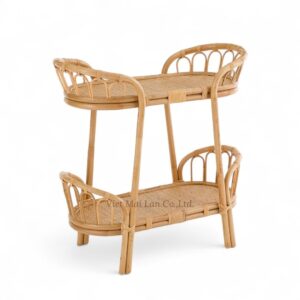 Eco-Friendly Rattan Changing Table