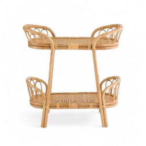 Eco-Friendly Rattan Changing Table