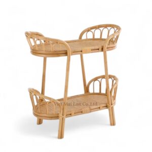 Eco-Friendly Rattan Changing Table