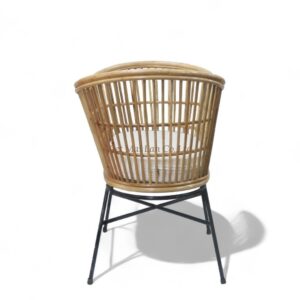 Elegant Rattan Crib