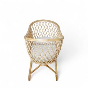 Handmade Rattan Crib