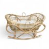 Natural Rattan Crib